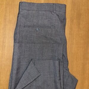 Bill‎ Blass Pants Men 36 Gray Wool Blend Wedding Cruise Resort Meeting Business
